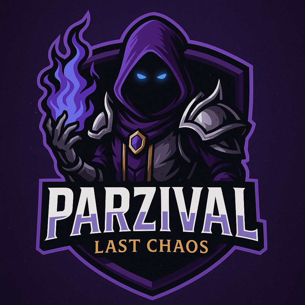 Das Logo unseres Streamers und Sponsoren Parzival